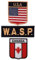 Aufnäher Patch Applikation Wappen USA Kanada Wasp 3 Stk