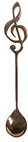 Clayre & Eef Löffel | 3 * 15 cm | Roségold | Metall | Musikschlüssel 64449RG