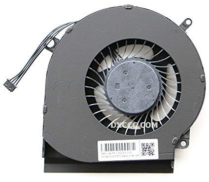 DXCCC Ventilateur pour ordinateur portable HP Omen TPN-Q211 15-DC 15-DC0013TX 15-DC0004TX 15-DC0005TX 15-DC0007TX 15-DC0011TX 15-DC0123TX 15-DC0153TX GPU L30203-001 Ventilateur (GPU).
