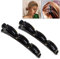 2 Stück Haarspangen Doppelknall Frisur Haarnadel Clips Haarreif mit Klammern für Damen Mädchen Frauen,Stirnband Haarbänder Haarspangen Clips Doppelknall Haarklemmen Haarclips Hairdressing Clips