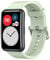 Wownadu Bracelets Compatible pour Huawei Watch Fit/Watch Fit New/Watch Fit Elegant/Watch Fit SE, Bracelet Rechange Femme Homme Remplacement Silicone Bands Vert,(Pas de Tracker)