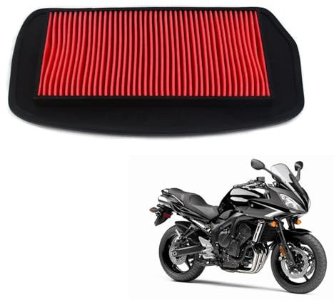 Filtro dell'aria per moto Filtro di aspirazione filtro pulitore di ricambio adatto per FZ6 FZ6-S FZ6-N 2004-2009 05 06 07 08 moto motocross Pit Bike