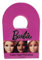 Barbie Smalto per unghie per bambini, formula peel off, a base d'acqua, 2 x 4 ml, rosa e nero