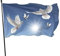 Weltfriedensflagge 150x90cm, lebendige Farbflagge, UV-beständige Flagge Fahne der Friedenstaube Banner-Flagge, Polyester-Banner mit Ösen, große Deko-Flagge für Zuhause, drinnen und draußen