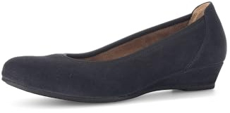 Gabor Damen Keilpumps, Frauen Pumps,Moderate Mehrweite (G),Dark-Blue (46),35 EU / 2.5 UK