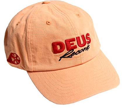 Deus Compact Dad Cap - Sunkist Orange