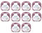Gründl Wolle Eco Cotton - Wolle zum Häkeln - Wolle zum Stricken - Häkelgarn - Weich und hautfreundlich - 100% Bio-Baumwolle - 10 Knäuel 50 g / 105 m - Nadelstärke 3,5-4,5 - mauve