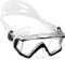 KRASS Brille Tauchen Schnorcheln Tauchmasken Schnorchelausrüstung Set Silikonrock Tauchmaske Professionelle Schnorchelausrüstung Für Erwachsene,Klares Schwarz,Collector88