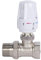 G1/2 pulgadas, válvula termostática automática estándar para radiador de agua (DN15B válvula termostática + paquete caliente)