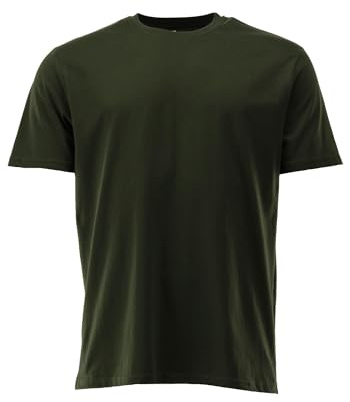 OS Trachten Herren T-Shirt Kurzarm Jagdshirt mit Rundhalsausschnitt Bezuva