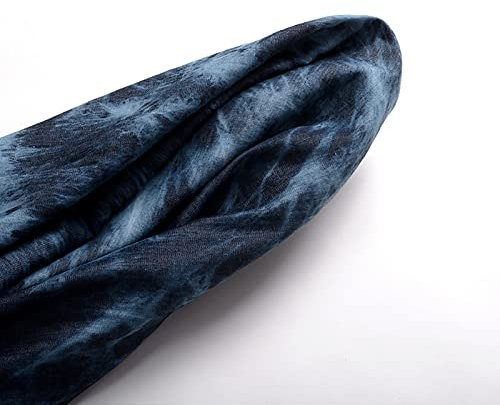 SUYOGI Jeansstoff Jeansstoff zum nahen meterware Tie-Dye-Stoff gewaschener Jeansstoff 140 cm breit unelastisch zum Nähen von Hosen, Jacken, Dekorationen(Color:Extra tiefes Blau)