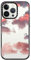 CASETiFY Compact iPhone 13 Pro Case [2X Military Grade Drop Tested / 4ft Drop Protection] - Clouds (Red) - Clear Black