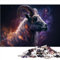 Puzzlespiele 1000 Puzzles für Erwachsene, Tierziege, Holzpuzzle für Erwachsene, Puzzle-Angebot als Geschenk für die ganze Familie, 1000 Teile (50 x 75 cm)