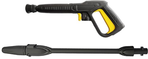 Kocusu High Pressure Wash Gun Jet Compatible with Karcher Pressure Washers Gun K2 K3 K4 K5 K6 K7,Power Washer Gun for Garden Hose,Car,Garden (Set 3)