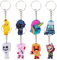Mizijia Fortnit 8 Pezzi Portachiavi, Portachiavi Cartone Animato Fortnit, Portachiavi per Bambini, Anello Portachiavi, Portachiavi Accessori Zaino, Regali per Feste di Compleanno Bambini e Bambine