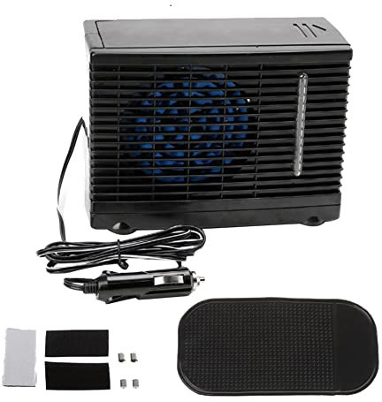 Lahdrhab Ventilador de aire acondicionado de coche de 12 V, accesorio de suministro de aire acondicionado para coche