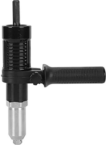 Adaptador de Pistola Remachadora, Juego de Adaptador de Pistola Remachadora de Agarre Vertical con Eléctrico, Herramienta de Remachado Rápido para Aplicación de Adaptador de