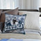 EMCLKS Designs Kissenbezug Männer/Frauen/Jungen/Mädchen Wohnzimmer Schlafzimmer Sofa Stuhl Kissenbezüge, Farbe Vintage Kino Zeichen oder P,40x40cm