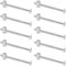 10 Sets of Furniture Connector Bolts and Barrel Nuts,Bed Bolt and Nut Kit (M6×80mm)
