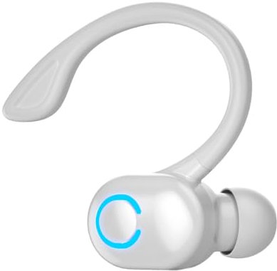 GiDaCom Auricolare Bluetooth In-Ear Wireless V5.2 con Microfono, Cancellazione del Rumore CVC6.0, Design Leggero e Impermeabile, Ricarica Rapida, Ideale per Sport, Lavoro e Tempo Libero (AR1B)