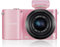 Samsung NX1000 Mirrorless Digital Camera 20.3 Megapixel with 20-50mm Lens 3.0-Inch TFT-LCD Pink (Renewed)