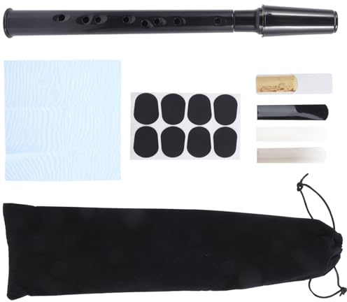 HANABASS Mini-saxophon Taschensaxophon Tragbares C-saxophon Einfaches Saxophon Taschen-c-saxophon Instrument für Anfänger