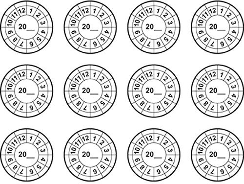 Protec.Class Pep Ersatzplakette 1 Bogen Pep