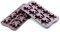 silikomart | SCG12 Silikonform für MR GINGER Pralinen, Antihaft, 12 Pralinen, 1er Pack Form für Süßigkeiten, Easy Choc, 43 x 35 mm, h 12 mm, Made in Italy