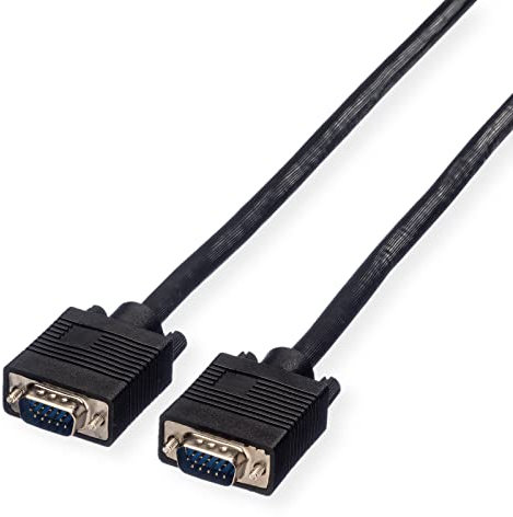 VALUE Cavo monitor VGA HD15 m/m nero 2m
