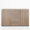 Wimex Kommode/ Kombikommode Anna, 2 Türen, 4 Schubladen, (B/H/T) 83 x 41 x 130 cm, Eiche Sägerau
