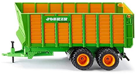 siku 2873, Silagewagen, 1:32, Metall/Kunststoff, Orange/Grün, Bewegliche Teile
