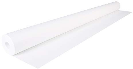 Clairefontaine 795701C - Un Rouleau De Papier Kraft Blanc - 200x1m - 60g - Une Bobine D' Emballage Cadeaux, DIY, Artisanat