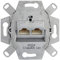 Rutenbeck iso Anschlussdose 2-Fach, UAE-ClassEA iso-8/8 Up 0, 138104070
