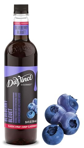DaVinci Gourmet Sciroppo classico di mirtilli, 70 ml (1 pezzo)