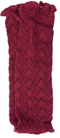 Invero, Merino Armstulpen Missy Uni, 100% Wolle (Vino)
