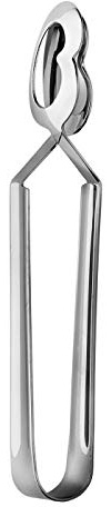 Robert Welch Radford Bright Snail Tongs. Made from Stainless Steel. Dishwasher Safe.