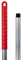Blake & White Socket Mop Handle Aluminium - Purely Smile Lightweight & Rust Resistant Red Mop Handle with Extended Grip for Comfortable Use - 135L x 3W cm (PS8040)