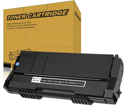 Amla 2,000 Seiten Kompatibel Toner 407166 für Ricoh SP 100 Toner Ricoh SP 112 Toner Ricoh Aficio SP100 SP112 für Ricoh Aficio SP 100e 100SF 100SFe 100SU 100SUe 112e 112SF 112SFe 112SU 112SUe