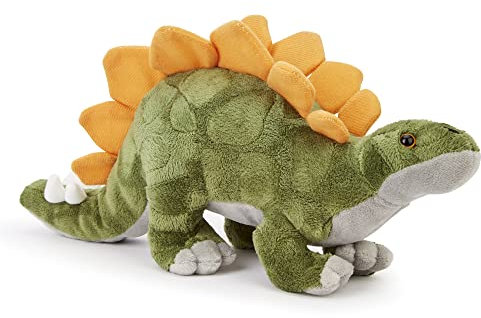 Zappi Co Plüsch Kinder Kuscheltier Weiches Kuschel Plüschtier - Teil der Safari-Tiere-Kollektion, Perfekt für Kinder(33cm)(Stegosaurus)