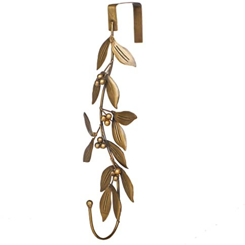 Dibor Wreath Hanger Olive Branch Brass Over Door Summer Front Door Wreath Hook