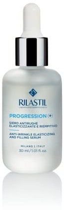 Rilastil - Progression (+) Sérum Antiarrugas, Reafirma e Hidrata, con Colágeno y Ácido Hialurónico, para Pieles en Pre y Menopausia, Apta para Todo Tipo de Pieles, Incluso las Más Sensibles - 30 ml