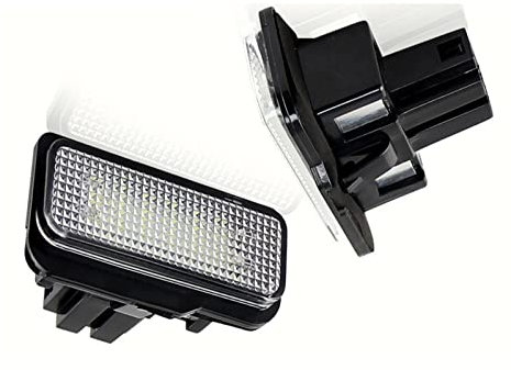 DEHIWI Kennzeichenleuchte 2 STÜCKE Kennzeichenbeleuchtung Für W211 4D W203 5D W219 R171 2D 12V