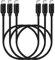 SUMPK Cavo USB C a USB C 60cm 3Pack, 240W cavo USB C corto PD USB 2.0 cavo di ricarica veloce compatibile con Galaxy S23/S22/S21/S20+/S10/Z Flip