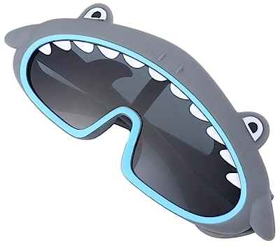 TOYANDONA 1stk Brille in Haifischform Neuartige Party-sonnenbrille Lustige Brille Scherzbrille Party-brille Selife Requisiten Brille Hai-brille Fotokabinengläser Kind Abs Dekorationen