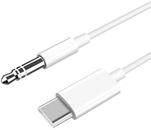 Usb C Aux Cable, Type C Aux Cable for Car Samsung, USB Type C to 3.5mm Headphone Stereo Cord Car, Headphone Audio Aux Adapter Jack cable Compatible with Samsung and other c type Devices