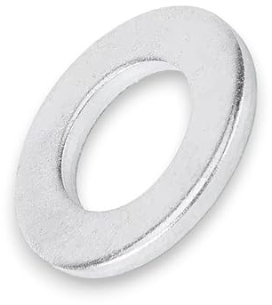Unterlegscheiben M18 Verzinkt Stahl - DIN 125 - Beilagscheiben - U-Scheiben - Flache Unterlegscheiben (Große: M18; Menge: 5 St.)