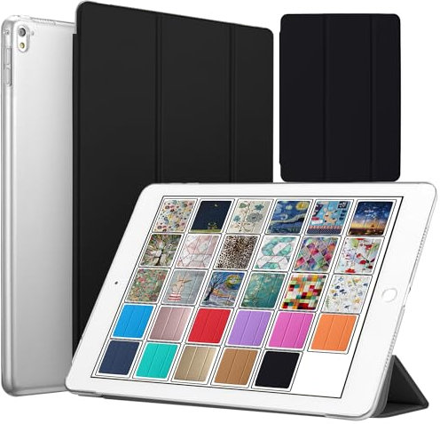 iPad PRO 9.7 2016 Case A1673 A1674 A1675 MLMP2LL/A MM172LL/A MLMN2LL/A MLMW2LL/A MLMX2LL/A MM192LL/A MLMV2LL/A MLN02LL/A MLMY2LL/A MLN12LL/A MM1A2LL/A MLMQ2LL/A MLPX2LL/A MLPW2LL/A MLPY2LL/A Black