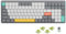 nuphy Air96 V2 Wireless Mechanical Keyboard,100 Keys RGB Backlit Keyboard,Supports Bluetooth 5.1,2.4G and Wired Connection,for PC/Laptop/Windows/Mac -Grey Gateron Aloe Switch