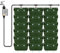 Hängende Pflanztaschen, Blumentöpfe mit automatischem Bewässerungssystem, 18 Taschen Stapelbarer Pflanzenwand-Blumentopf, Vertikaler Garten Pflanzenwand für Garten Innenhof Balkon Außen Decoration
