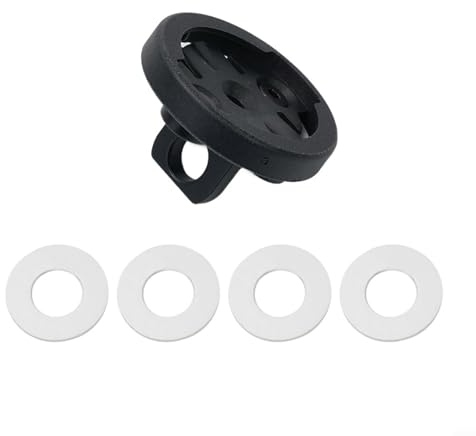 Sileduove Bicycle Computer Holder Aluminum Alloy And ABS Black Cycling Computer Mount GPS Support Bracket For BROMPTON For Garmin Lightweight Bike Computer Mount